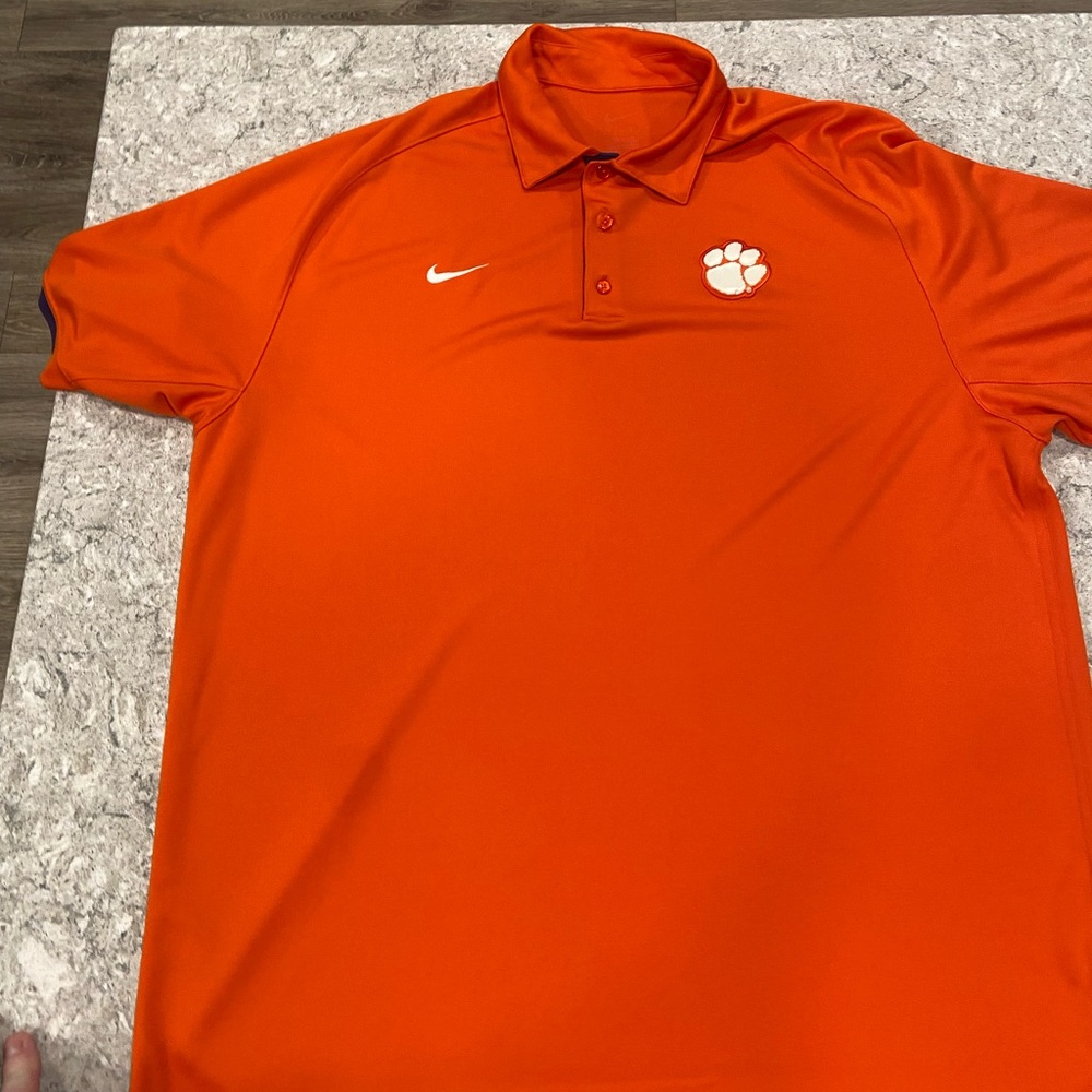 Nike Bright Orange Polo Shirt